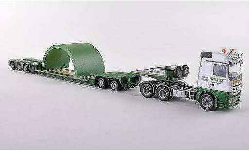 Mercedes Actros Base 1/87 Herpa LH 08 Vossmann Tieflade-SZ avec Betonhalbschale miniature