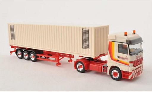 Mercedes Actros Base 1/87 Herpa LH Barth Container-SZ miniature
