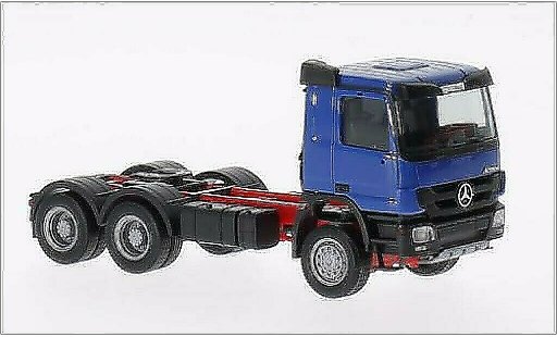 Mercedes Actros Base 1/87 Herpa M 08 Allrad-Zugmaschine bleu miniature