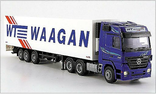 Mercedes Actros Base 1/87 AWM MP 2 LH Aerop. Kuhl-KSZ WT Waagan miniature