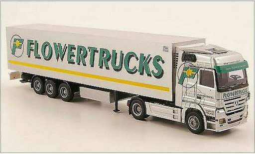 Mercedes Actros Base 1/87 AWM MP2 LH/Aerop. Flowertrucks Kuhl-KSZ miniature