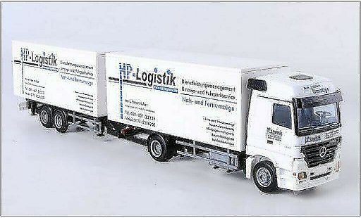 Mercedes Actros Base 1/87 AWM MP2-LH KTaHZ HP Logistik miniature