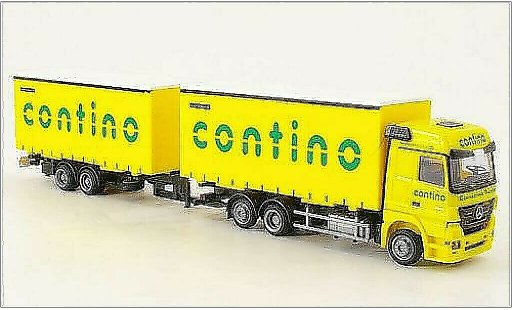 Mercedes Actros Base 1/87 AWM MP3 contino Jumbo-K-HZ miniature