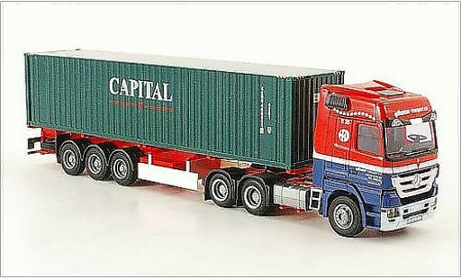 Mercedes Actros Base 1/87 AWM MP3 ERA Transport Container-SZ miniature