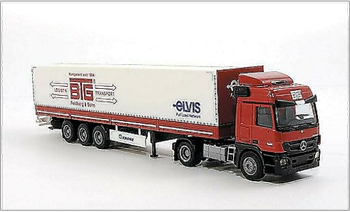 Mercedes Actros Base 1/87 AWM MP3 L/Aerop. BTG Feldberg & Sohn plateaun-SZ miniature