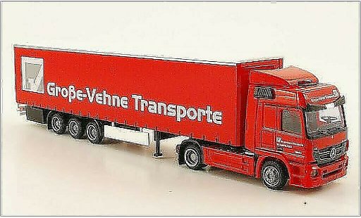 Mercedes Actros Base 1/87 AWM MP3 L Aerop. Grosse Vehne KSZ miniature