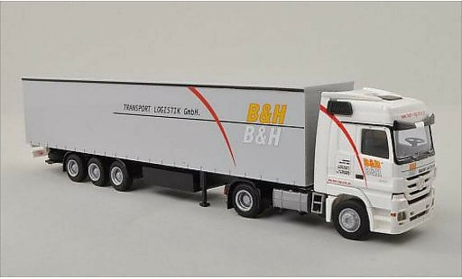 Mercedes Actros Base 1/87 AWM MP3 LH B & H Transport Logistik GmbH miniature
