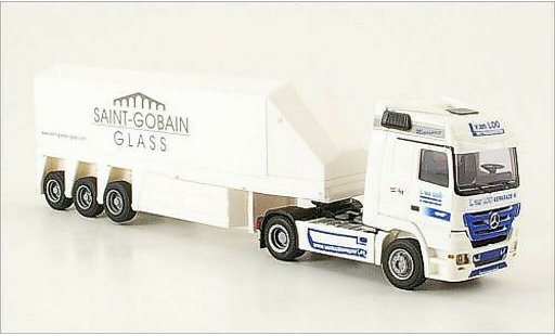 Mercedes Actros Base 1/87 AWM MP3 Van Loo / St. Gobain Innenlader-SZ miniature