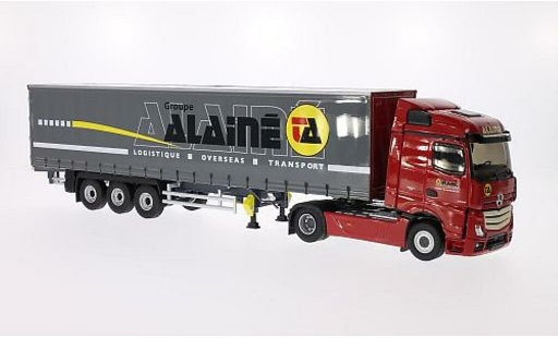 Mercedes Actros Base 1/43 Eligor MP4 Groupe Alaine Gardinenplanen-SZ miniature