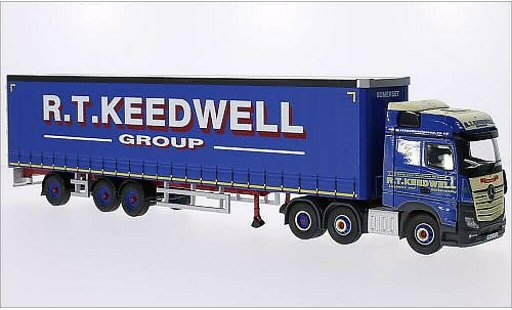 Mercedes Actros Base 1/50 Corgi MP4 RHD R.T. Keedwell Group miniature