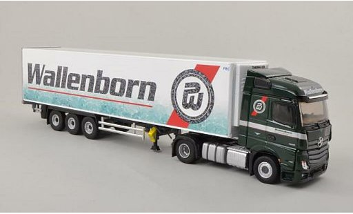 Mercedes Actros Streamspace 1/43 Eligor MP4 Wallenborn Kuhlmalle-SZ miniature