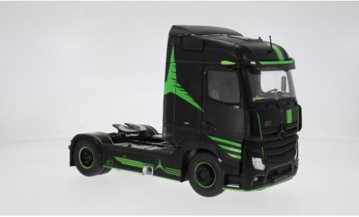Mercedes Actros 1/24 Solido R5 noire/verte 1:24 miniature