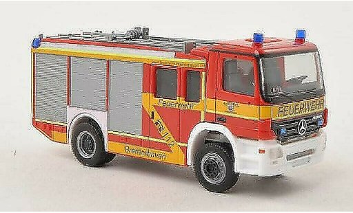 Mercedes Actros Base 1/87 Herpa S HLF 2000 Pompiers Bremerhaven 2002 miniature