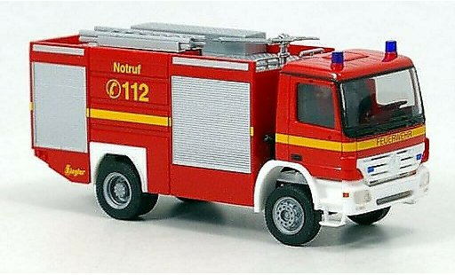 Mercedes Actros Base 1/87 Herpa S TLF 24/60 Pompiers 2002 miniature