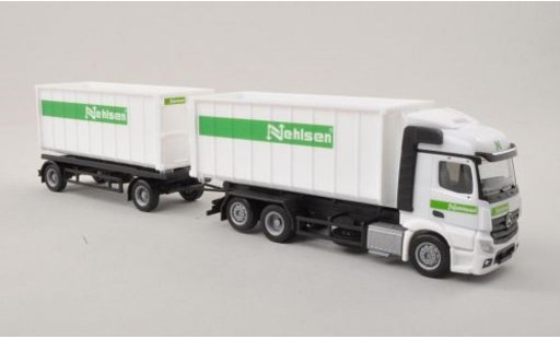 Mercedes Actros Streamspace 1/87 Herpa 2.3 Nehlsen Abrollmulden-HZ miniature