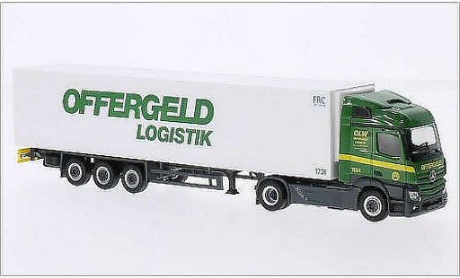 Mercedes Actros Streamspace 1/87 Herpa Offergeld miniature