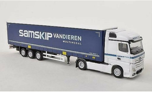 Mercedes Actros Streamspace 1/87 Herpa Samskip/Van Dieren Gardinenplanen-SZ (NL) miniature