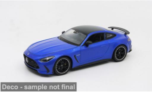 Mercedes AMG GT 1/24 Welly bleue/noire 1:24 miniature