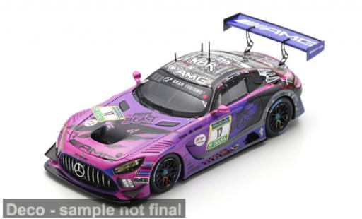 Mercedes AMG GT 1/43 Spark 3 24h N&uuml;rburgring 2025 -AMG Team GetSpeed #17 R.Aron/L.Auer 1:43 miniature