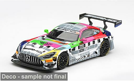 Mercedes AMG GT 1/64 Mini GT 3 EVO 12h Bathurst 2025 -AMG Team GMR #888 M.Engel/M.Grenier 1:64 miniature