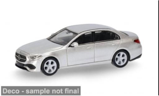 Mercedes Classe C 1/87 Herpa argent&Atilde;&copy;e 1:87 miniature