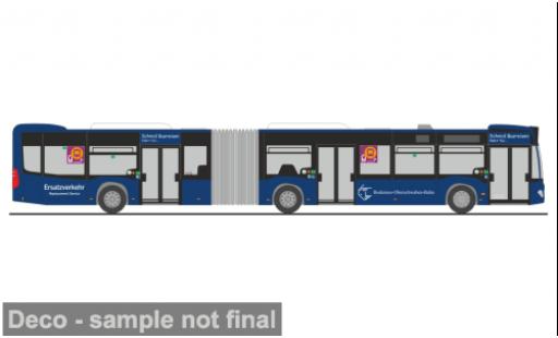 Miniature Mercedes Citaro G 2012 Bodensee - Oberschwaben - Bahn - SEV 1/87 Rietze