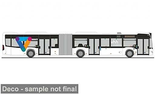 Diecast model cars Mercedes Citaro 1/87 Rietze G 2012 VHH Mobility 1:87