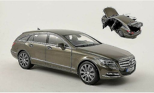 Mercedes Classe CLS Shooting Brake 1/18 Norev 500 (X218) grise HQ 2012 miniature