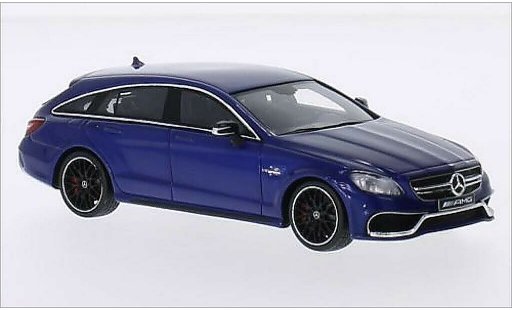 Mercedes Classe S Shooting Brake 1/43 Spark Classe CLS 63 AMG metallise bleu 2014 miniature