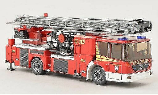 Mercedes Econic Feuerwehr 1/87 Wiking Metz B32 Pompiers Straelen Hubrettungsbuhne miniature