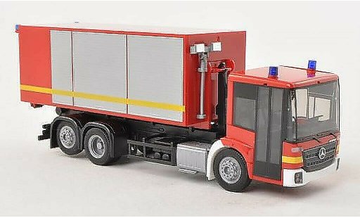 Mercedes Econic Feuerwehr 1/87 Herpa Wechsellader-LKW Pompiers miniature