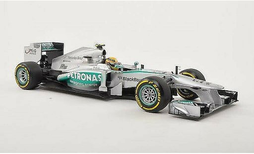 Mercedes F1 2013 1/18 Minichamps W04 No.10 Petronas -Saison miniature