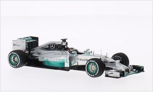 Mercedes F 2014 1/43 Spark W05 Hybrid No.44 AMG formule 1 Team Petronas formule 1 GP Italien miniature