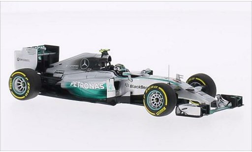 Mercedes F1 2014 1/43 Minichamps W05 Hybrid No.6 AMG Petronas Team Petronas formule 1 GP Abu Dhabi miniature