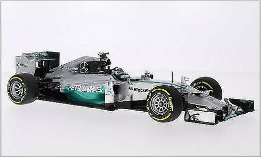 Mercedes F1 2014 1/18 Minichamps W05 Hybrid No.6 AMG Petronas Team Petronas GP Abu Dhabi miniature