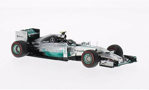 Mercedes F1 2014 1/43 Spark W05 Hybrid No.6 Petronas GP Monaco miniature