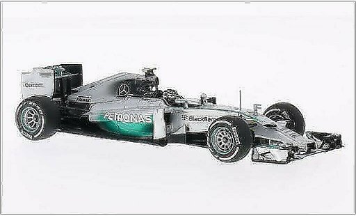 Mercedes F1 2014 1/43 Minichamps W05 No.6 AMG Petronas Team Petronas formule 1 GP Australien miniature