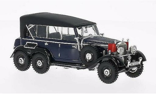 Mercedes G4 Base 1/43 Signature bleu ferm&Atilde;&copy; 1938 miniature