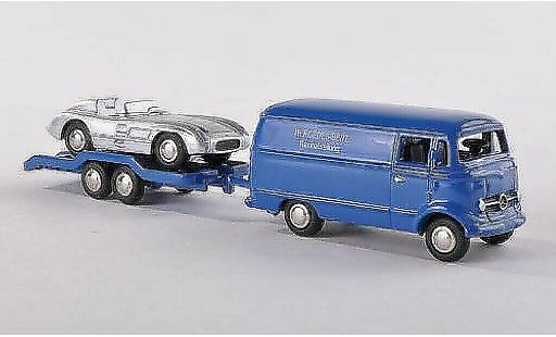 Mercedes L319 Kastenwagen 1/87 Bub fourgon/Hanger/MB 300SLR miniature