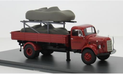 Mercedes L3500 1/43 Schuco Pritsche Porsche Renndienst 1:43 miniature