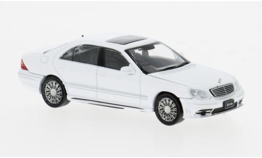Mercedes Classe S 1/64 Tarmac Works blanche 1:64 miniature