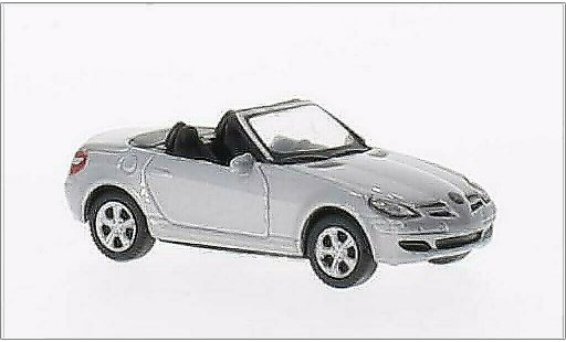 Mercedes Classe SLK Base 1/87 Welly 350 metallise grise miniature