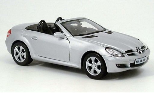 Mercedes Classe SLK Base 1/24 Welly 350 grise miniature