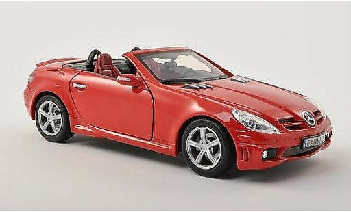 Mercedes Classe SLK AMG 1/18 Motormax 55 (R171) rouge miniature