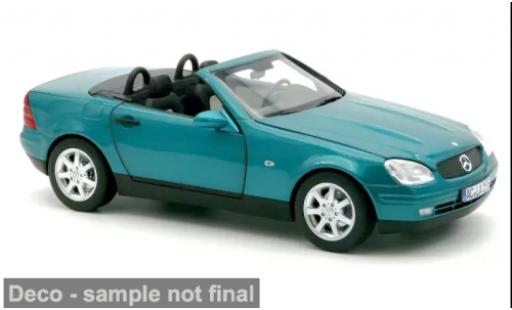 Mercedes Classe SLK 1/18 Norev SLK (R170) verte 1996 1:18 miniature