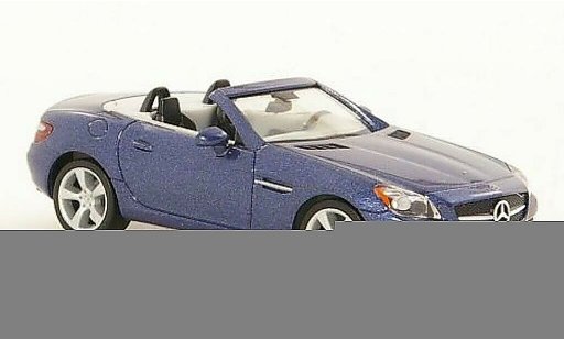 Mercedes Classe SLK Base 1/87 Herpa (R172) bleu 2011 miniature