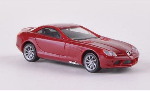 Mercedes SLR Base 1/87 Herpa McLaren wein-rot miniature