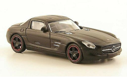 Mercedes SLS Coupe 1/87 Schuco AMG (C197) matnoire miniature