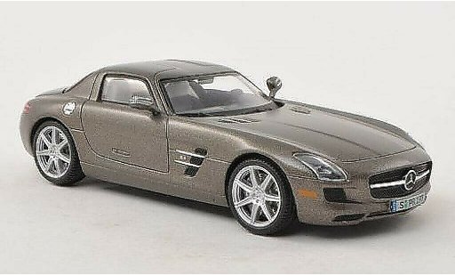 Mercedes SLS Coupe 1/43 IXO AMG (C197) mat-grise miniature