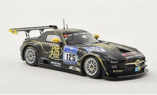 Mercedes SLS GT3 1/43 Spark AMG No.125 Rowe Racing 24h Nurburgring 2013 /M.Hartung miniature